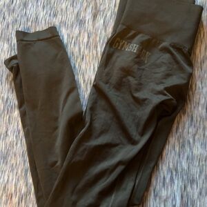 Gymshark Charcoal High-Waisted Leggings